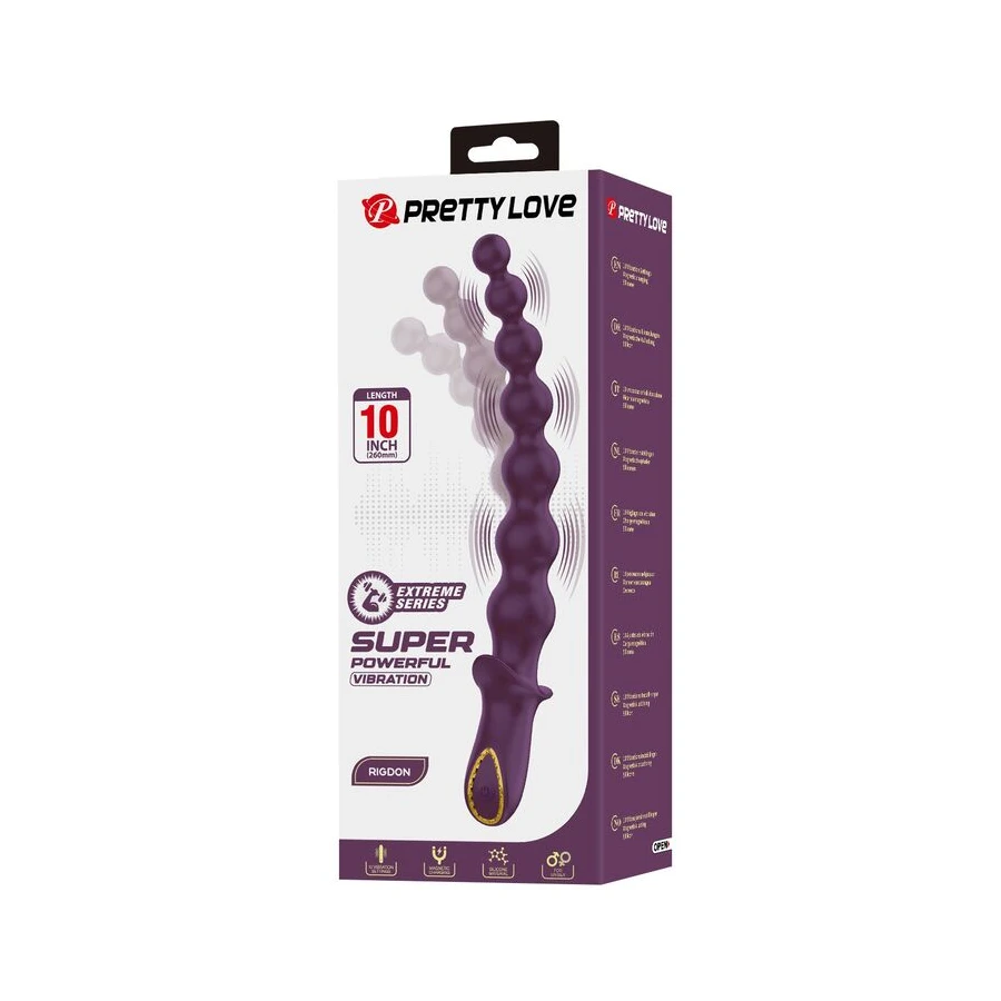 PRETTY LOVE - MADISON WIEDERAUFLADBARER ANALVIBRATOR MIT 10 FUNKTIONEN